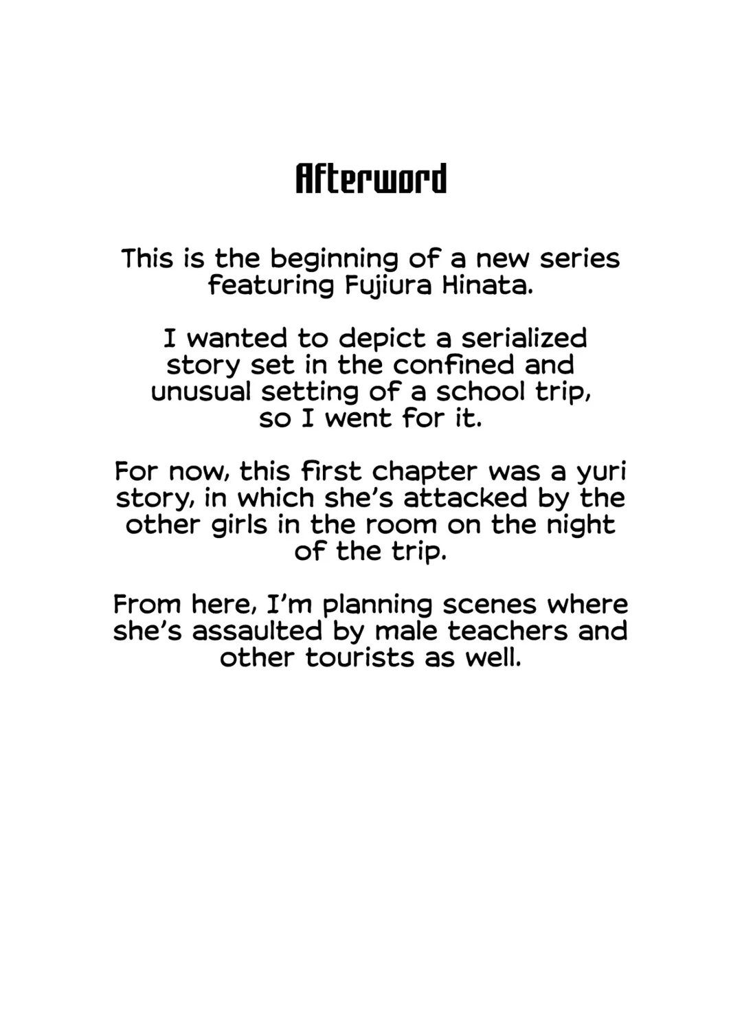 Bị bao vây: Chuyến đi của trường Oneshot 57