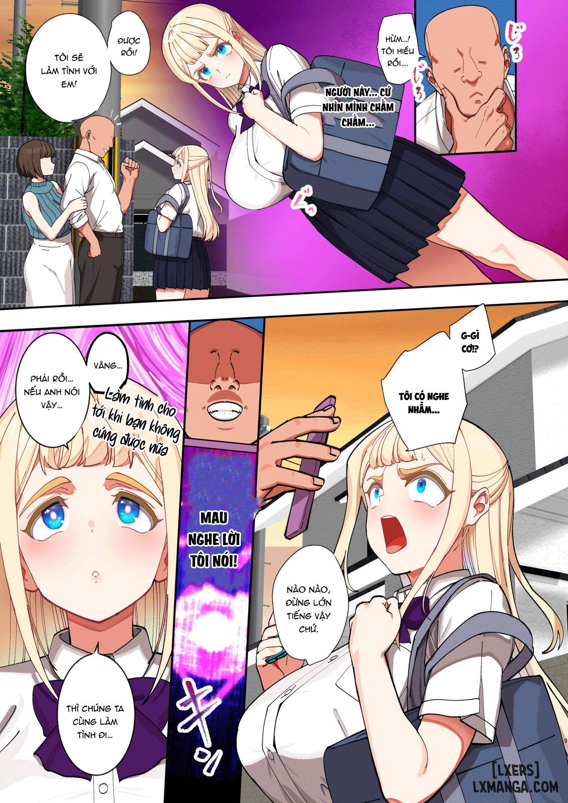 The Hypnotized Blonde Student Council President Loves Semen: Oneshot